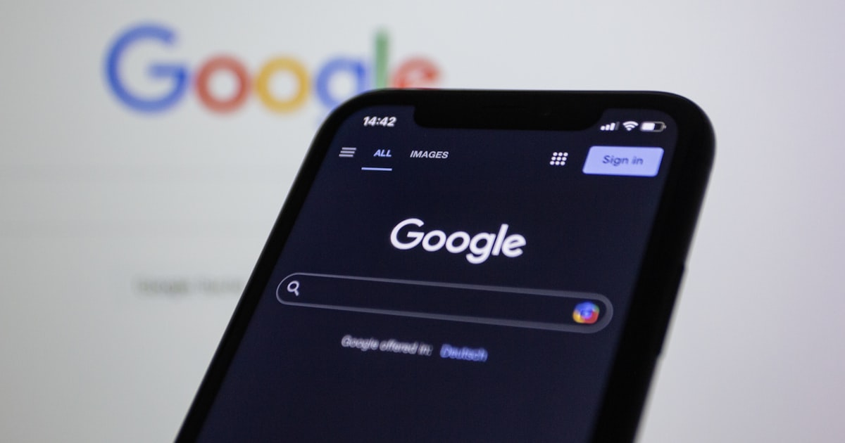Photo by Shutter Speed on Unsplash (https://unsplash.com/photos/a-close-up-of-a-cell-phone-with-the-google-logo-in-the-background-0uMU42uRw28?utm_source=nathanmzumara&utm_medium=referral)