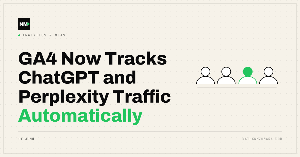 GA4 Now Tracks ChatGPT and Perplexity Traffic Automatically