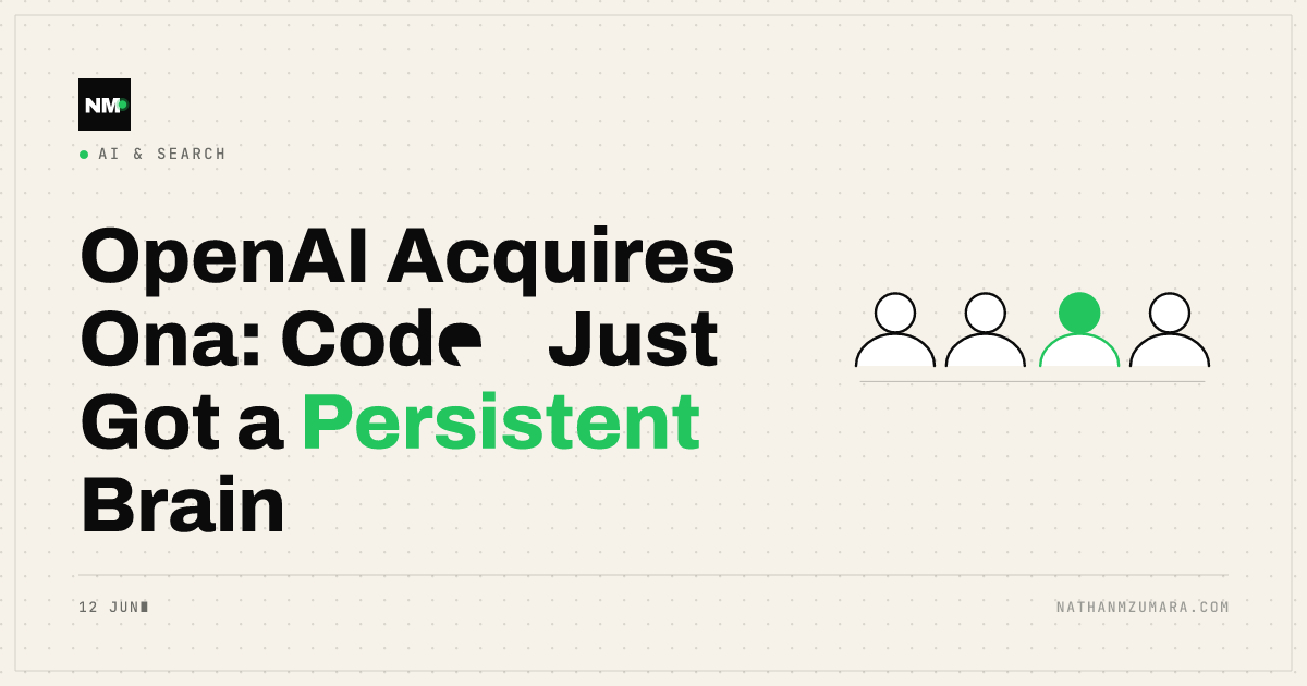 OpenAI Acquires Ona: Codex Just Got a Persistent Brain